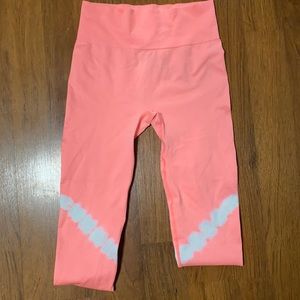 pink workout leggings